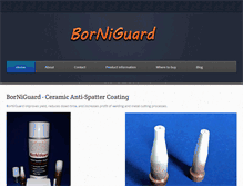 Tablet Screenshot of borniguard.com